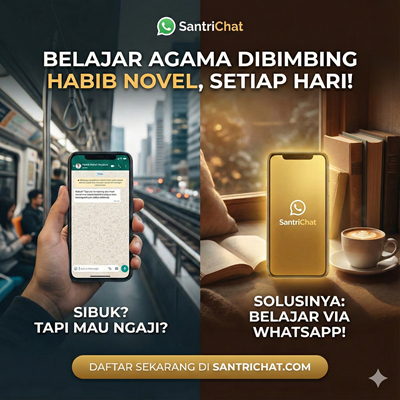 Ilustrasi belajar via WhatsApp